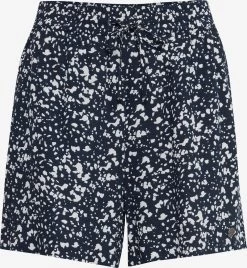 OXMO Shorts Loosefit Broek ELDIRD Dames Nachtblauw