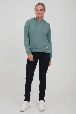 OXMO Hoodies Trui Dames Groen -Oxmo Winkel 00fd60ea8f8ff6a57e50887b8a1683df