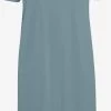 OXMO Jerseyjurken Jurk BRINJA Dames Smoky Blue