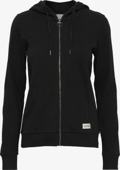 OXMO Sweatvesten Sweatvest Lova Dames Zwart