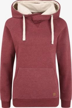 OXMO Hoodies Sweatshirt Julia Dames Bordeaux / Wijnrood