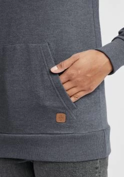 OXMO Hoodies Sweatshirt Julia Dames Duifblauw -Oxmo Winkel 027751883b3ee7f400908956be43dca9