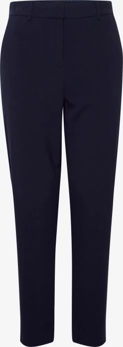 OXMO Pantalons Regular Broek Dames Donkerblauw