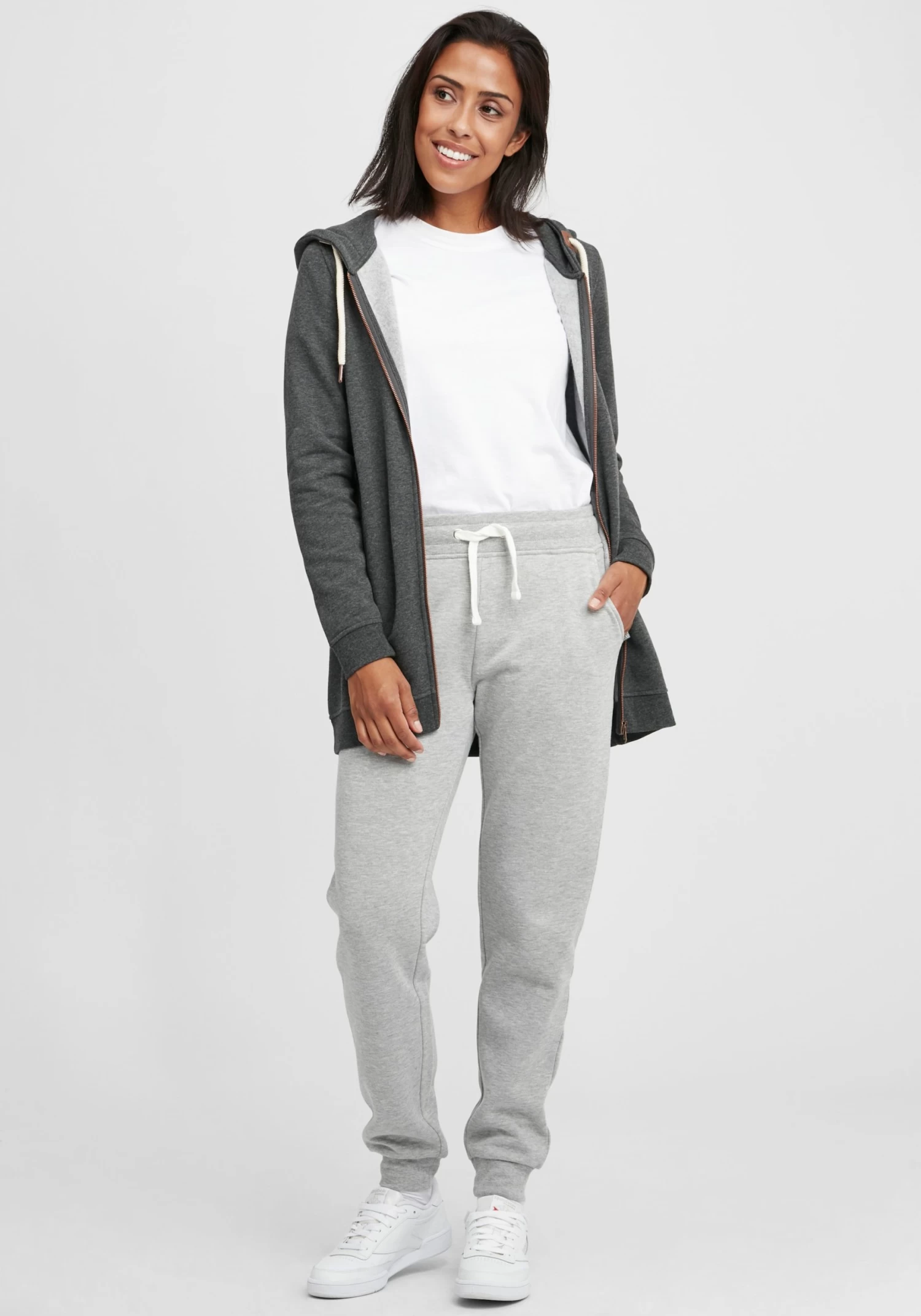 OXMO Sweatpants Loosefit Broek Olivia Dames Grijs 5 OXMO Sweatpants Loosefit Broek Olivia Dames Grijs - Afbeelding 3