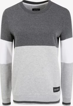 OXMO Sweatshirts Sweatshirt Omaya Dames Grijs