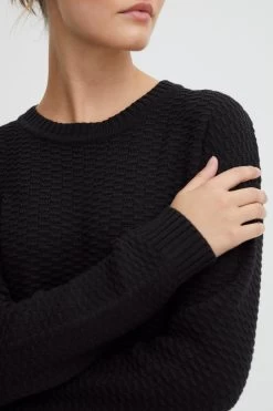 OXMO Mini Jurken Jurk MILIKA Dames Zwart -Oxmo Winkel 06734f875881e10d0badd1981bad189a