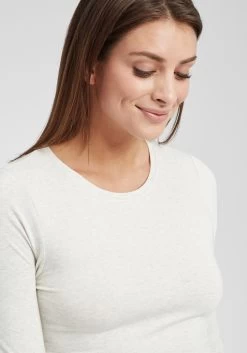 OXMO Longsleeves Shirt Marie Dames Wit -Oxmo Winkel 07647e3bcdcea4744f7106f2bb3216b9