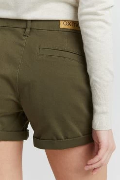 OXMO Shorts Regular Broek Piera Dames Groen -Oxmo Winkel 076cce23094e87caf826550de855a7ed