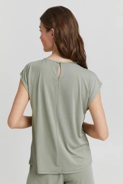 OXMO Blouse Tops Blouse Dames Groen -Oxmo Winkel 07969dd026b0598d4cd336028a01a69f