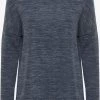 OXMO Sweatshirts Sweatshirt Benta Dames Duifblauw / Donkerblauw