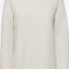 OXMO Fijngebreide Truien Trui Milla Dames Beige -Oxmo Winkel 0965740c1287783b480fd5838536dec6