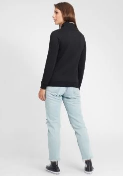 OXMO Fijngebreide Truien Trui Vimpa Dames Zwart -Oxmo Winkel 099ebb23df1c654cca949b308d45bc89