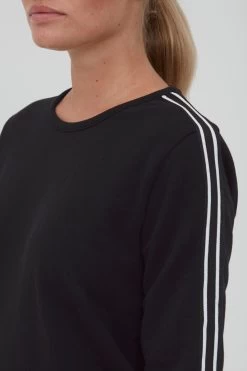 OXMO Sweatshirts Sweatshirt Gabita Dames Zwart -Oxmo Winkel 09af01aedc3c495bbaab18c90d1727f5
