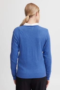 OXMO Vesten Gebreid Vest Oxhelene Dames Kobaltblauw 10 OXMO Vesten Gebreid Vest Oxhelene Dames Kobaltblauw -Oxmo Winkel 09bd5d89173e9d38bbcda3502301ff94