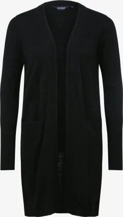 OXMO Vesten Gebreid Vest Neli Dames Zwart