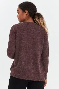 OXMO Vesten Gebreid Vest NENA Dames Wijnrood -Oxmo Winkel 0a2ad73069bd8c8dc96e5f0ccb0d2cb6