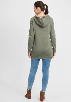 OXMO Hoodies Sweatshirt Vicky Dames Groen / Pastelgroen -Oxmo Winkel 0b0faf4eb67a34db0cd95518f084defc