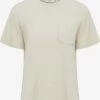 OXMO T-shirts Shirt Dames Beige -Oxmo Winkel 0be2264796fd6d37ab08957f122d5d70