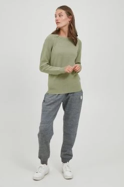 OXMO Truien Trui MARIA Dames Groen -Oxmo Winkel 0c7867677872bbf09bbc14a6c3f31662