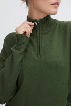 OXMO Coltruien Trui Dames Donkergroen 12 OXMO Coltruien Trui Dames Donkergroen -Oxmo Winkel 0d736f3feadeda8e58e998e58d962a92