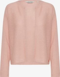 OXMO Vesten Gebreid Vest KIKE Dames Rosa