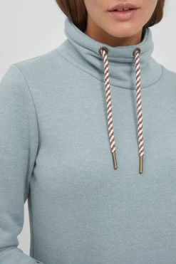 OXMO Lange Truien Trui Vilma Dames Blauw -Oxmo Winkel 0dd5caa503ca0b33f3805c541ebe052f