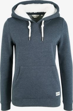 OXMO Hoodies Trui Binna Dames Blauw