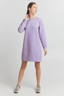 OXMO Mini Jurken Jurk Holly Dames Lavendel -Oxmo Winkel 0f4267ae0054d49042dd5b1931fcf637
