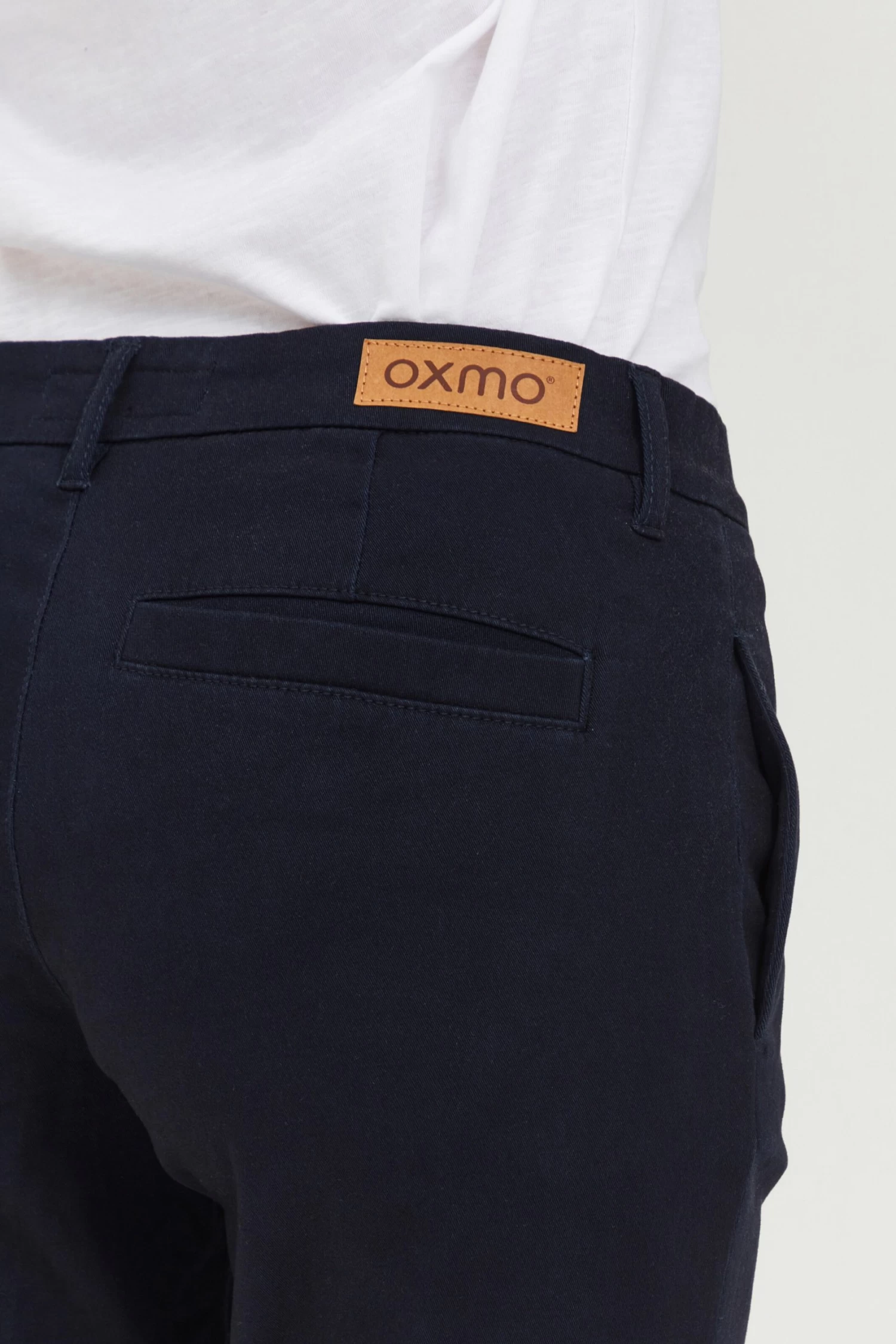 OXMO Chinos Regular Chino Pilar Dames Blauw 8 OXMO Chinos Regular Chino Pilar Dames Blauw - Afbeelding 6