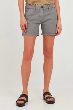 OXMO Shorts Regular Broek KATHY Dames Grijs -Oxmo Winkel 1084ecf4fe2e5b7c9a6d247ef58ad954