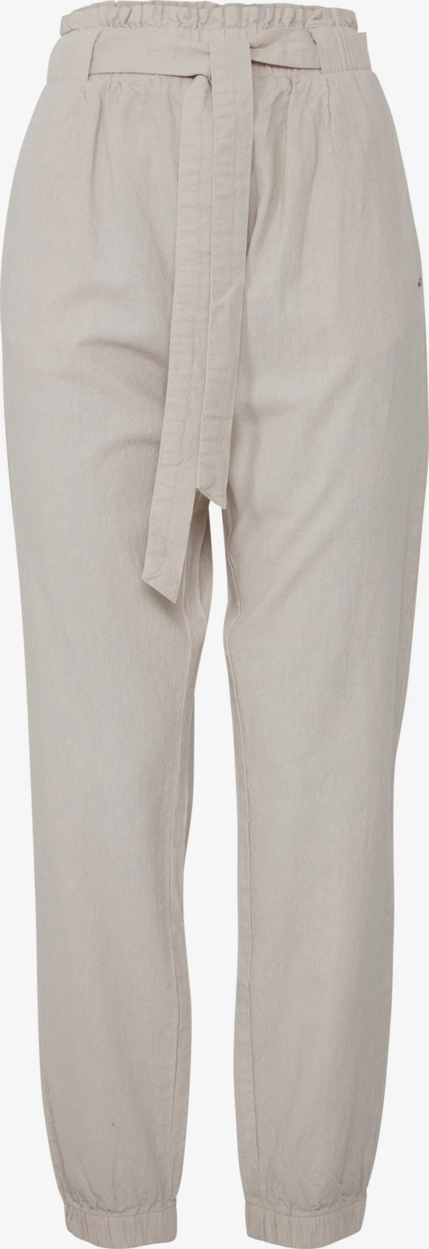OXMO Bandplooibroeken Loosefit Bandplooibroek Lennja Dames Beige 3 OXMO Bandplooibroeken Loosefit Bandplooibroek Lennja Dames Beige