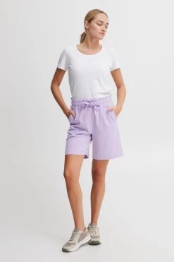 OXMO Shorts Regular Broek Daniella Dames Lavendel -Oxmo Winkel 1123dc5d7d82ea0aeda92222dcde3017