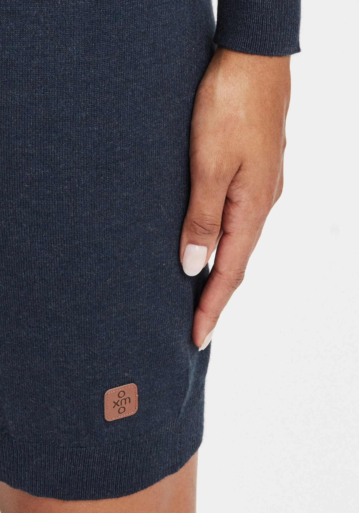 OXMO Mini Jurken Jurk Ella Dames Blauw 8 OXMO Mini Jurken Jurk Ella Dames Blauw - Afbeelding 6