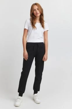 OXMO Sweatpants Regular Broek Liz Dames Zwart -Oxmo Winkel 133ea3f47b8142d4d1c721c547c27c11