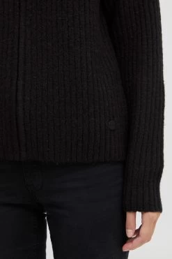 OXMO Vesten Gebreid Vest Sal Dames Zwart -Oxmo Winkel 13642416e7c412e32cf2f8bb98b24182