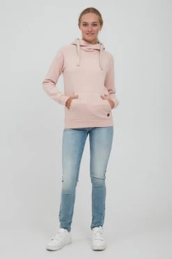 OXMO Hoodies Sweatshirt Julia Dames Rosa -Oxmo Winkel 13683c5be12d71f4c525425aa29b3741