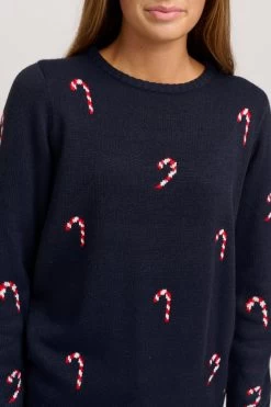 OXMO Truien Trui Christel Dames Blauw 12 OXMO Truien Trui Christel Dames Blauw -Oxmo Winkel 14d9c12b1ed766f4e7b8de7f743cabd0