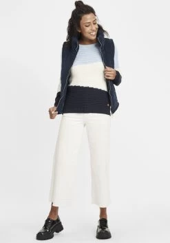 OXMO Fijngebreide Truien Trui Olma Dames Blauw 10 OXMO Fijngebreide Truien Trui Olma Dames Blauw -Oxmo Winkel 14dfe7df5ae39748c339b935d4661935