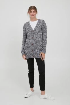 OXMO Vesten Gebreid Vest Philemona Dames Donkerblauw 10 OXMO Vesten Gebreid Vest Philemona Dames Donkerblauw -Oxmo Winkel 14efdb8383db71cc00b894bdd594a1e5