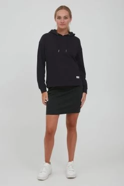 OXMO Hoodies Trui Greta Dames Zwart -Oxmo Winkel 160d38a625f46f05619962ce882b5d73
