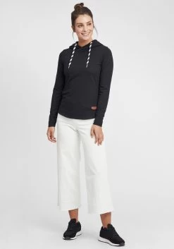 OXMO Hoodies Sweatshirt Wandy Dames Zwart -Oxmo Winkel 1806d2385461fbf85e623ae0ee7487e6