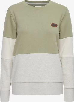 OXMO Sweatshirts Sweatshirt Trine Dames Olijfgroen