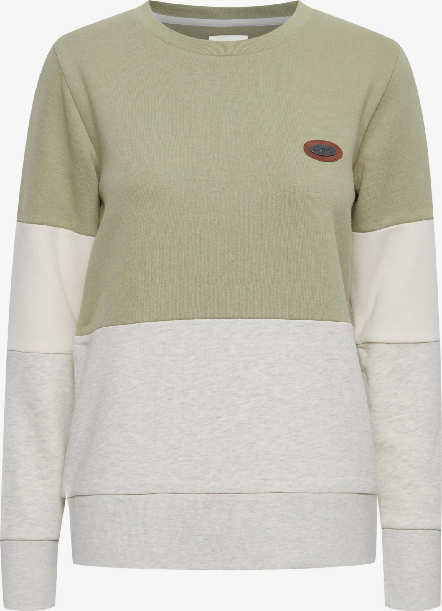 OXMO Sweatshirts Sweatshirt Trine Dames Olijfgroen 3 OXMO Sweatshirts Sweatshirt Trine Dames Olijfgroen