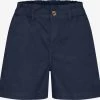 OXMO Shorts Regular Broek Chai Dames Blauw Gemêleerd