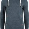 OXMO Hoodies Sweatshirt Vicky Dames Blauw -Oxmo Winkel 1aac4fba5114087b443f8d9fd88d5634