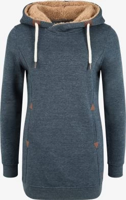 OXMO Hoodies Sweatshirt Vicky Dames Blauw