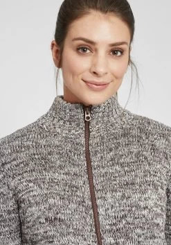 OXMO Vesten Gebreid Vest Phenix Dames Grijs -Oxmo Winkel 1ac4ad141c5f797305f3447ff8d7a761