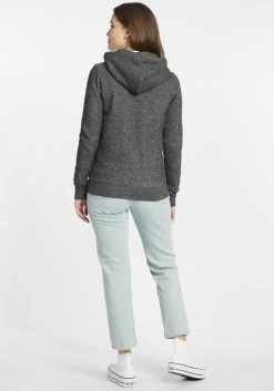 OXMO Sweatvesten Sweatvest Celia Dames Grijs -Oxmo Winkel 1bb735fb7c6f8e0c0d778af2a900b966