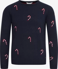 OXMO Truien Trui Christel Dames Blauw