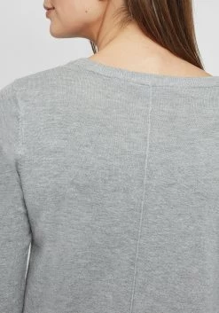OXMO Basic Truien Trui Winova Dames Grijs -Oxmo Winkel 1c232f4e1d353fba8c1b7cc88fff0e4f